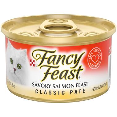 Fancy Feast Savory Salmon Adult Wet Cat Food 