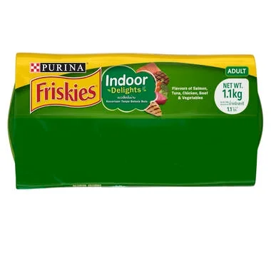 Friskies Indoor Delights Adult Dry Cat Food 
