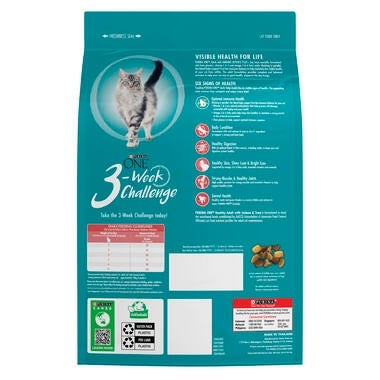 PURINA ONE® Healthy Adult with Salmon & Tuna Dry Cat Food