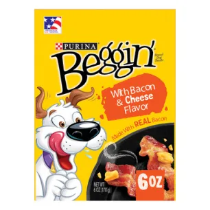 Beggin' Treats Strips Bacon Cheese Adult Dry Dog