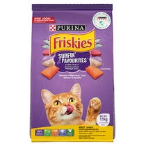 Friskies Surfin' Favorites' Adult Dry Cat Food 