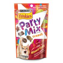 Friskies Party Mix Crunch Mixed Grill Adult Cat Treats