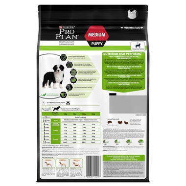 Puppy Medium Chicken Formula Dry Dog Food