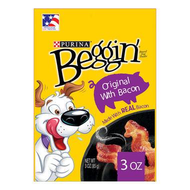 Beggin' Strips Bacon Adult Dry Dog Treats 
