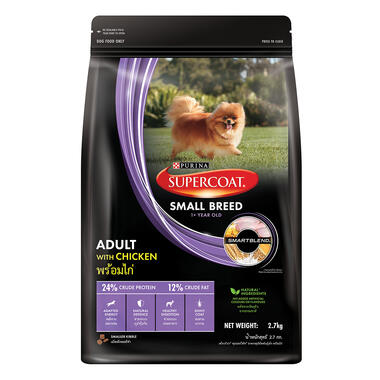 Supercoat Chicken Adult Small Breed Dry Dog Food