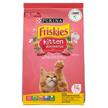 Friskies Kitten Discoveries Kitten Dry Cat Food 