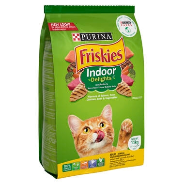 Friskies Indoor Delights Adult Dry Cat Food 