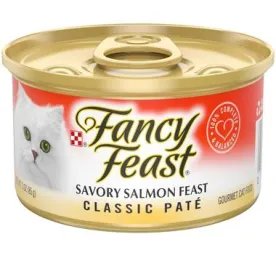 Fancy Feast Savory Salmon Adult Wet Cat Food