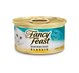 Fancy Feast Classic Seafood Adult Wet Cat Food