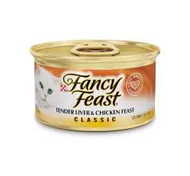 Fancy Feast Classic Tender Liver & Chicken Feast Adult Wet Cat Food