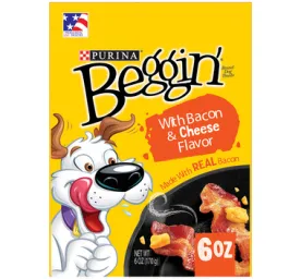 Beggin' Treats Strips Bacon Cheese Adult Dry Dog